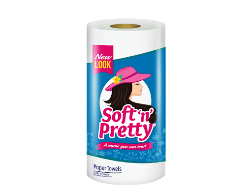 Picture of Soft n Pretty Hand Towel (25 Pack)